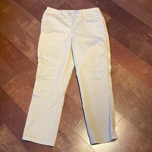 Women’s Croft and Barrow stretch pant 10 short; khaki